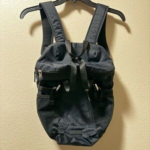 Athleta Black Backpack with Padded Straps and Medium Size